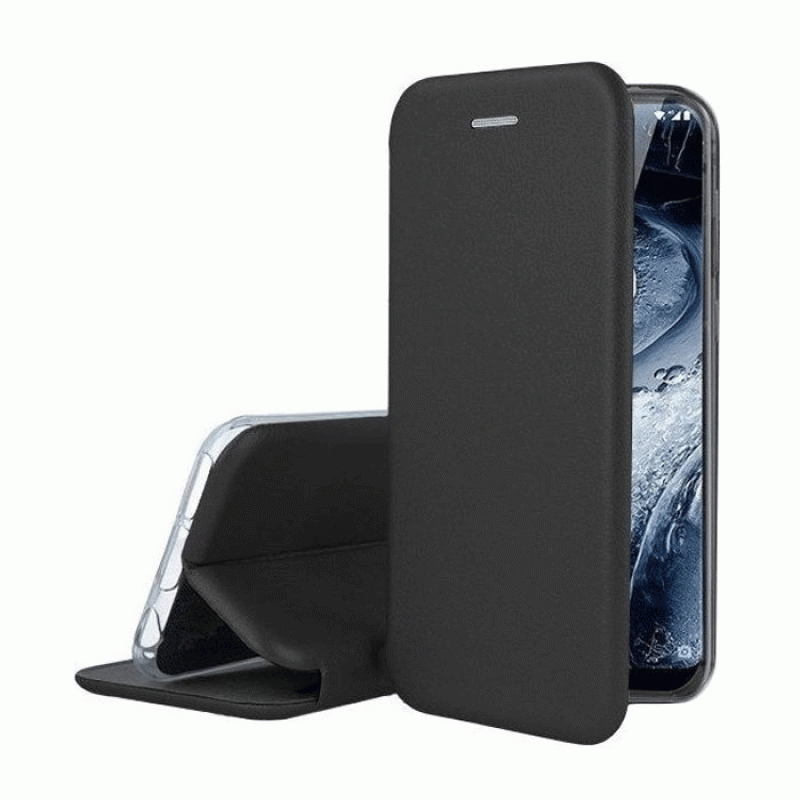 Θήκη Βιβλίο Μαγνητική Elegance για Huawei Honor 20 Pro - Χρώμα: Μαύρο
