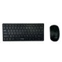 RAOOP MK666 Ασύρματο Πληκτρολόγιο & Ποντίκι / Wireless Keyboard & Mouse Combo - Χρώμα: Μαύρο
