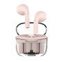 LOL AP01 Ασύρματα Bluetooth Ακουστικά Με Θήκη Φόρτισης True Wireless Stereo Earbuds - Χρώμα: Ροζ