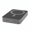 NINE E61B 15W Wireless MagSafe Power Bank με 20W Type-C Είσοδο & Έξοδο 10000mAh - Χρώμα: Ασημί