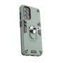 Σκληρή Θήκη Πλάτης Armor με Βάση Στήριξης για Samsung Galaxy A13 4G - Χρώμα: Πράσινο