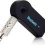 Bluetooth Receiver 3.5mm Jack με Ενσωματωμένο Μικρόφωνο για Αυτοκίνητο BT-350 - Χρώμα: Μαύρο