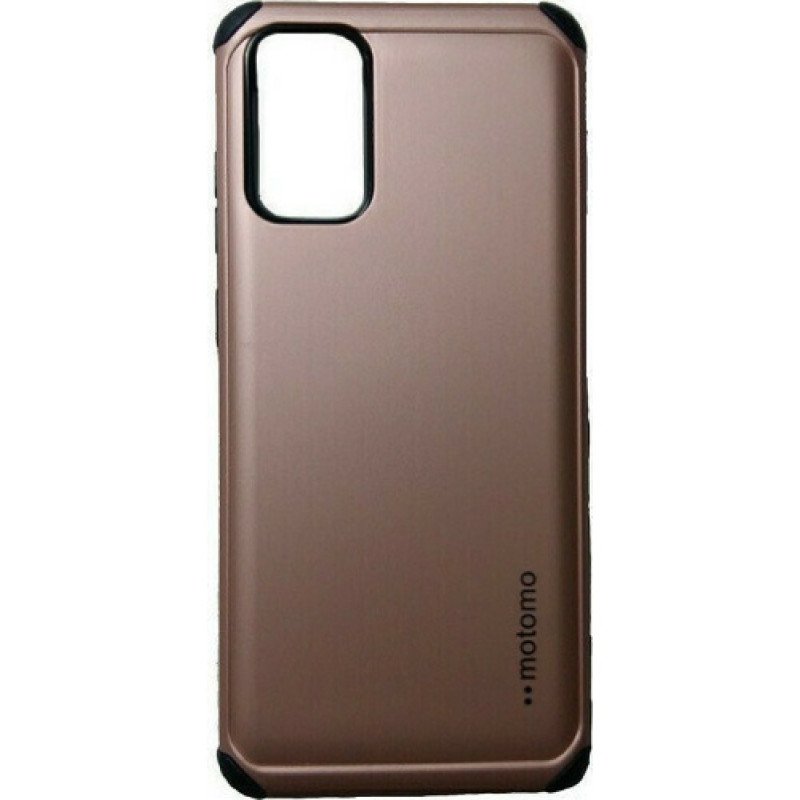 Σκληρή Θήκη Πλάτης Motomo για Samsung Galaxy A34 - Χρώμα: Ρόζ Χρυσό