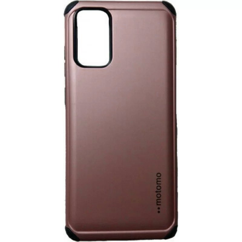 Σκληρή Θήκη Πλάτης Motomo για Samsung Galaxy A72 - Χρώμα: Ρόζ Χρυσό