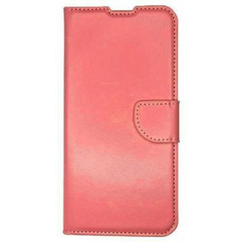 Θήκη Βιβλίο με Κλίπ για Apple i Phone 16 Plus - Χρώμα: Σκούρο Ροζ