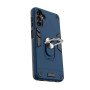 Σκληρή Θήκη Πλάτης Armor με Βάση Στήριξης για Samsung Galaxy A34 - Χρώμα: Σκούρο Mπλε