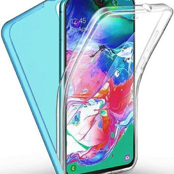 Πλήρης κάλυψη 360° εμπρός & πίσω για Xiaomi Redmi Note 10/Note 10S - Χρώμα: Γαλάζιο