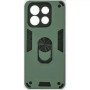 Σκληρή Θήκη Πλάτης Armor με Βάση Στήριξης για Xiaomi Redmi Note 13 4G - Χρώμα: Σκούρο Πράσινο