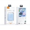 VIDVIE PB799 Power Bank 15W Ασύρματης Φόρτισης με PD 20W Θύρα USB-C 5000mAh - Χρώμα: Μπλε
