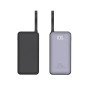 NINE Y369 22.5W Mini Power Bank Γρήγορης Φόρτισης 10000mAh - Χρώμα: Μαύρο