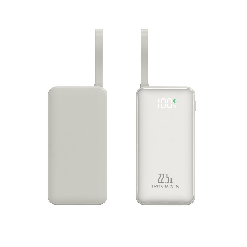 NINE Y369 22.5W Mini Power Bank Γρήγορης Φόρτισης 10000mAh - Χρώμα: Λευκό