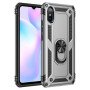Σκληρή Θήκη Πλάτης Armor με Βάση Στήριξης για Xiaomi Redmi 9A - Χρώμα: Ασημί