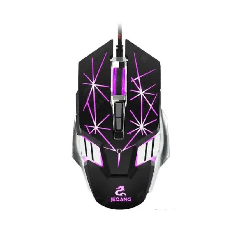 JEQANG JM-580 Ενσύρματο Gaming Ποντίκι - Χρώμα: Μαύρο JEQANG JM-580 Ενσύρματο Gaming Ποντίκι - Χρώμα: Μαύρο
