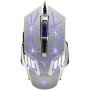 JEQANG JM-580 Ενσύρματο Gaming Ποντίκι - Χρώμα: Ασημί