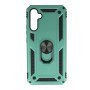 Σκληρή Θήκη Πλάτης Armor με Βάση Στήριξης για Samsung Galaxy A15 - Χρώμα: Σκούρο Πράσινο