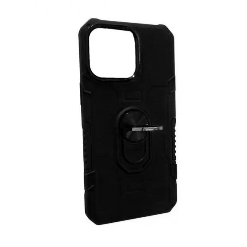 Σκληρή Θήκη Πλάτης Hybrid Shock Proof Armor για Apple i Phone 15 Pro Max - Χρώμα: Μαύρο