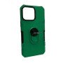 Σκληρή Θήκη Πλάτης Hybrid Shock Proof Armor για Apple i Phone 15 Pro Max - Χρώμα: Σκούρο Πράσινο