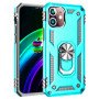 Σκληρή Θήκη Πλάτης Armor με Βάση Στήριξης για i Phone 12 Mini - Χρώμα: Τιρκουάζ