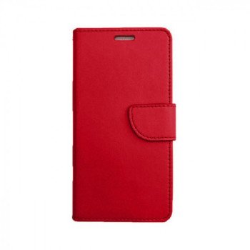 Θήκη Βιβλίο με Κλίπ για Apple i Phone 15 Plus - Χρώμα: Κόκκινο