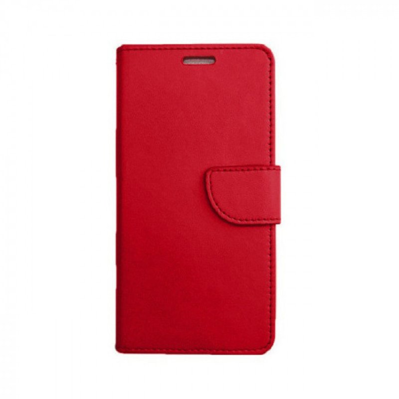 Θήκη Βιβλίο με Κλίπ για Apple i Phone 15 Plus - Χρώμα: Κόκκινο