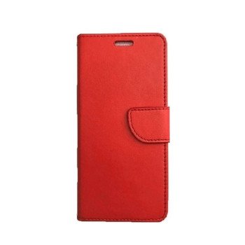Θήκη Βιβλίο με Κλίπ για Redmi Note 12 Pro 5G - Χρώμα: Κόκκινο
