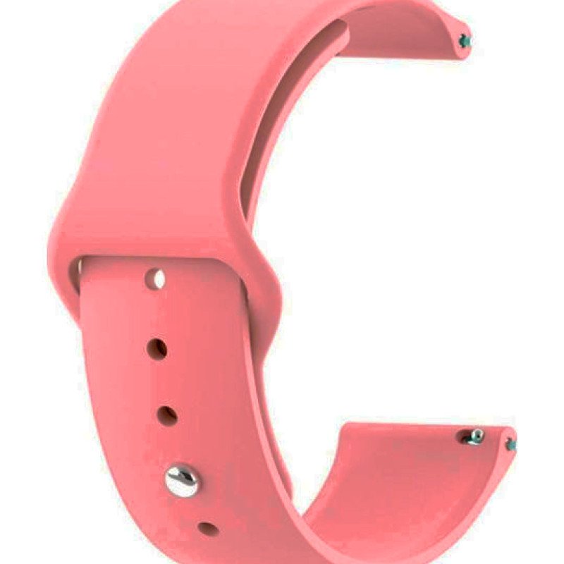 Smoothband Λουράκι Σιλικόνης με Pin για Apple Watch 42 / 44mm - Χρώμα: Ροζ Smoothband Λουράκι Σιλικόνης με Pin για Apple Watch 42 / 44mm - Χρώμα: Ροζ