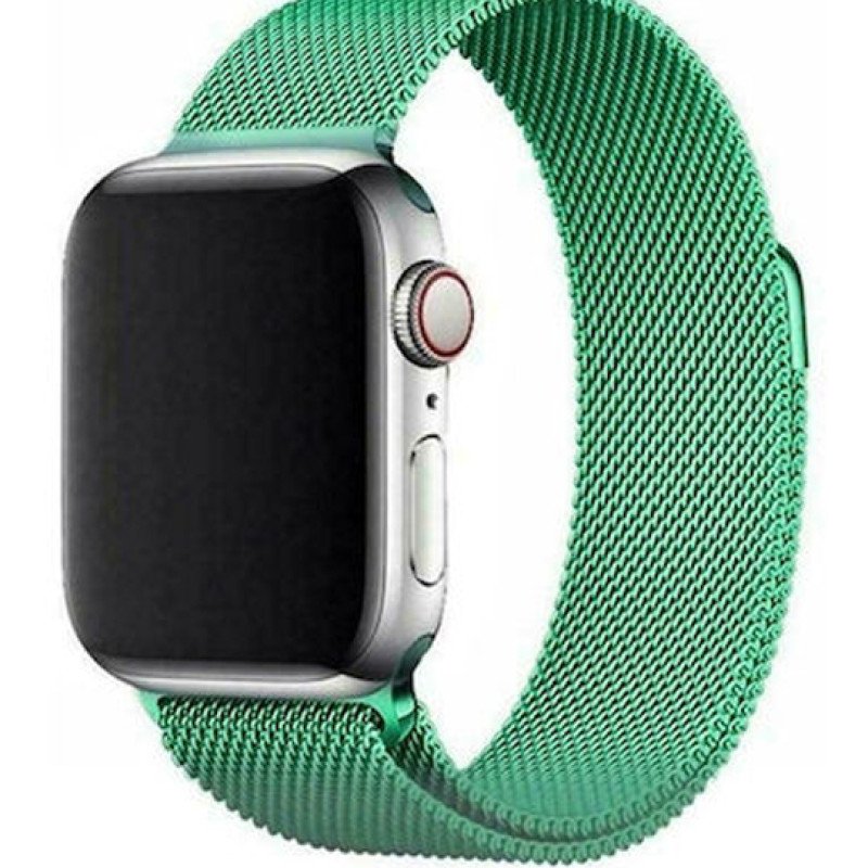 Λουράκι Ανοξείδωτο Ατσάλι για Apple Watch 38 / 40 / 41mm - Χρώμα: Τιρκουάζ Λουράκι Ανοξείδωτο Ατσάλι για Apple Watch 38 / 40 / 41mm - Χρώμα: Τιρκουάζ