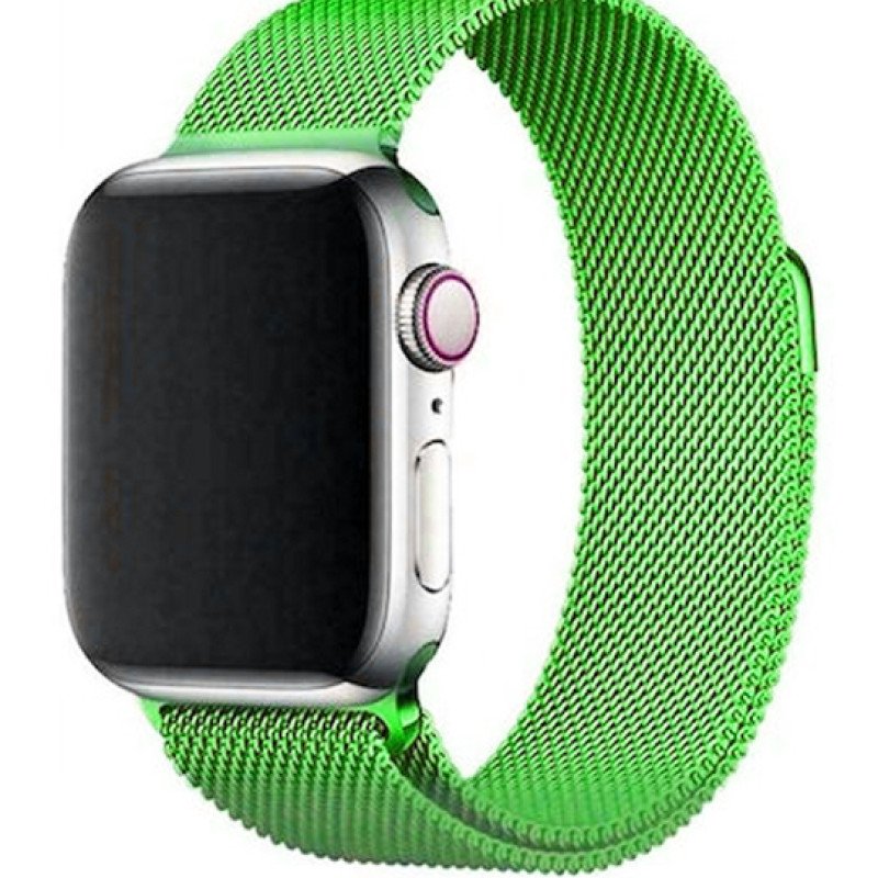Λουράκι Ανοξείδωτο Ατσάλι για Apple Watch 42 / 44 / 45mm - Χρώμα: Λαχανί Λουράκι Ανοξείδωτο Ατσάλι για Apple Watch 42 / 44 / 45mm - Χρώμα: Λαχανί