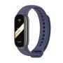 Λουράκι Σιλικόνης για Xiaomi Mi Band 8 - Χρώμα: Σκούρο Μπλε
