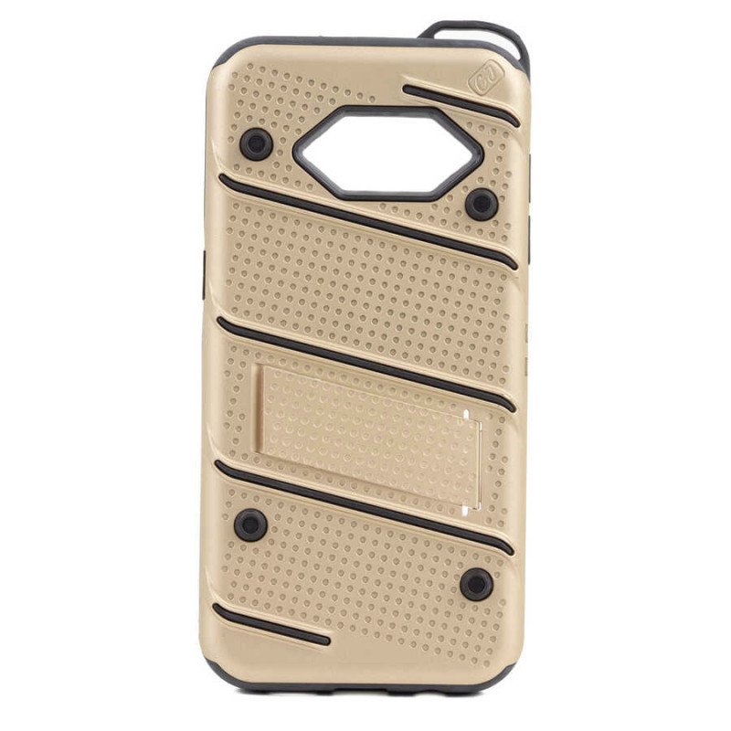 Σκληρή Θήκη Πλάτης Armor με Βάση Στήριξης (S1) για Samsung Galaxy J5 2017 - Χρώμα: Χρυσό