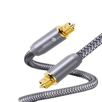 COTECi 76004-2m Καλώδιο Ψηφιακού Ήχου Οπτικών Ινών Κορυφαίας Ποιότητας - Χρώμα: Γκρι COTECi 76004-2m Καλώδιο Ψηφιακού Ήχου Οπτικών Ινών Κορυφαίας Ποιότητας - Χρώμα: Γκρι