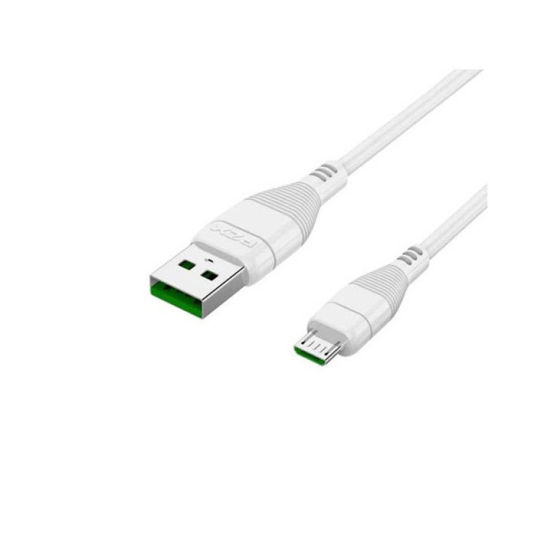 PZX v167 Fast Charging Cable 5A USB To Micro USB 1.2m Data Cable / Καλώδιο Φόρτισης και Μεταφοράς Δεδομένων - Χρώμα: Λευκό PZX v167 Fast Charging Cable 5A USB To Micro USB 1.2m Data Cable / Καλώδιο Φόρτισης και Μεταφοράς Δεδομένων - Χρώμα: Λευκό