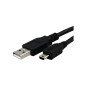 Καλώδιο USB-A Male σε Mini USB Male για Φόρτιση & Μεταφορά Δεδομένων 1.5m - Χρώμα: Μαύρο