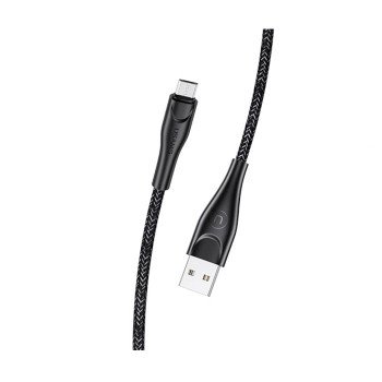 USAMS US-SJ399 U41 Καλώδιο Φόρτισης 3m Micro-USB Braided Data Charging Cable - Χρώμα: Μαύρο USAMS US-SJ399 U41 Καλώδιο Φόρτισης 3m Micro-USB Braided Data Charging Cable - Χρώμα: Μαύρο