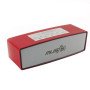 Wster WS-636 Μίνι Bluetooth Ηχείο - Χρώμα: Κόκκινο