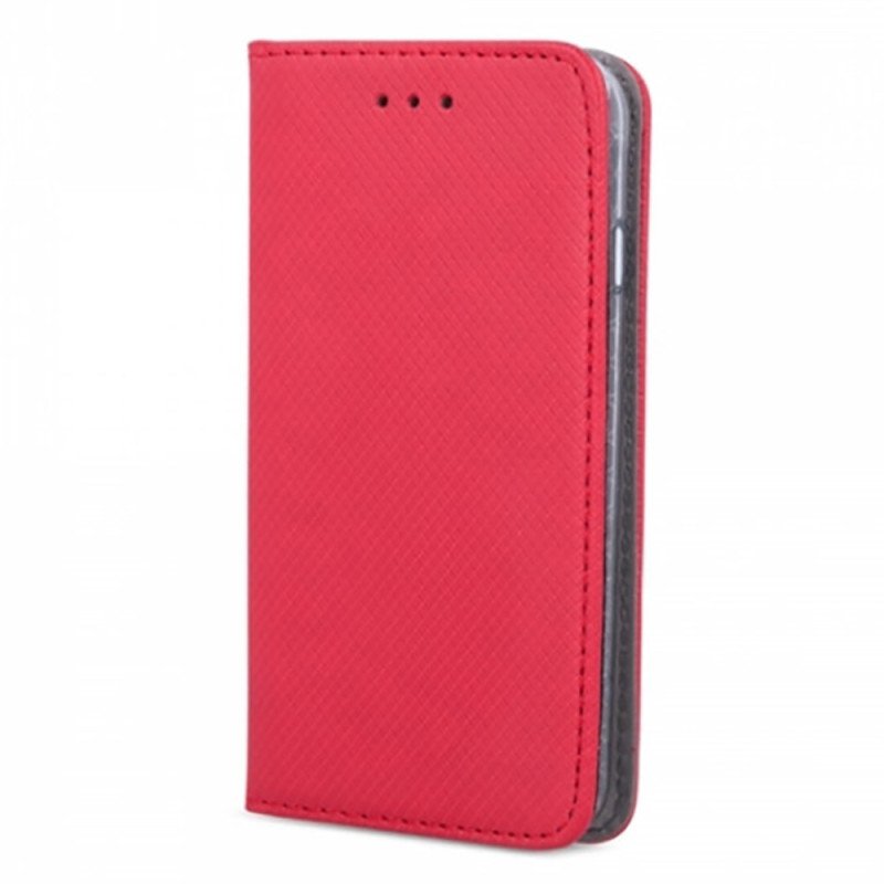 Θήκη Βιβλίο Smart Magnet (M1) για Huawei P30 - Χρώμα: Κόκκινο