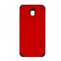 Σκληρή Θήκη Πλάτης Motomo για Samsung Galaxy J7 2017 - Χρώμα: Κόκκινο