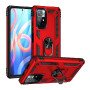 Σκληρή Θήκη Πλάτης Armor με Βάση Στήριξης για Xiaomi Redmi Note 11 Pro - Χρώμα: Κόκκινο