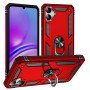 Σκληρή Θήκη Πλάτης Armor με Βάση Στήριξης για Samsung Galaxy A05 - Χρώμα: Κόκκινο