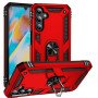 Σκληρή Θήκη Πλάτης Armor με Βάση Στήριξης για Samsung Galaxy A15 - Χρώμα: Κόκκινο
