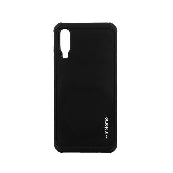 Σκληρή Θήκη Πλάτης Motomo για Samsung A705F Galaxy A70 - Χρώμα: Μαύρο