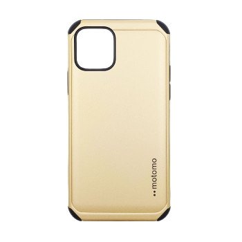 Σκληρή Θήκη Πλάτης Motomo για Apple i Phone 11 Pro - Χρώμα: Χρυσό