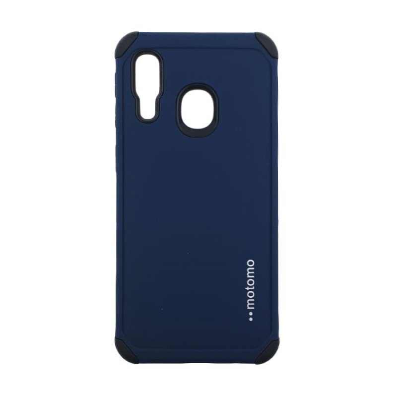 Σκληρή Θήκη Πλάτης Motomo για Samsung A405F Galaxy A40 - Χρώμα: Σκούρο Μπλε
