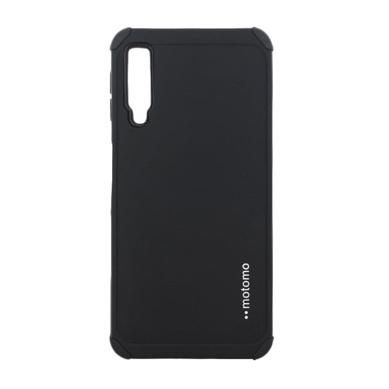 Σκληρή Θήκη Πλάτης Motomo για Samsung A750F Galaxy A7 2018 - Χρώμα: Μαύρο Σκληρή Θήκη Πλάτης Motomo για Samsung A750F Galaxy A7 2018 - Χρώμα: Μαύρο