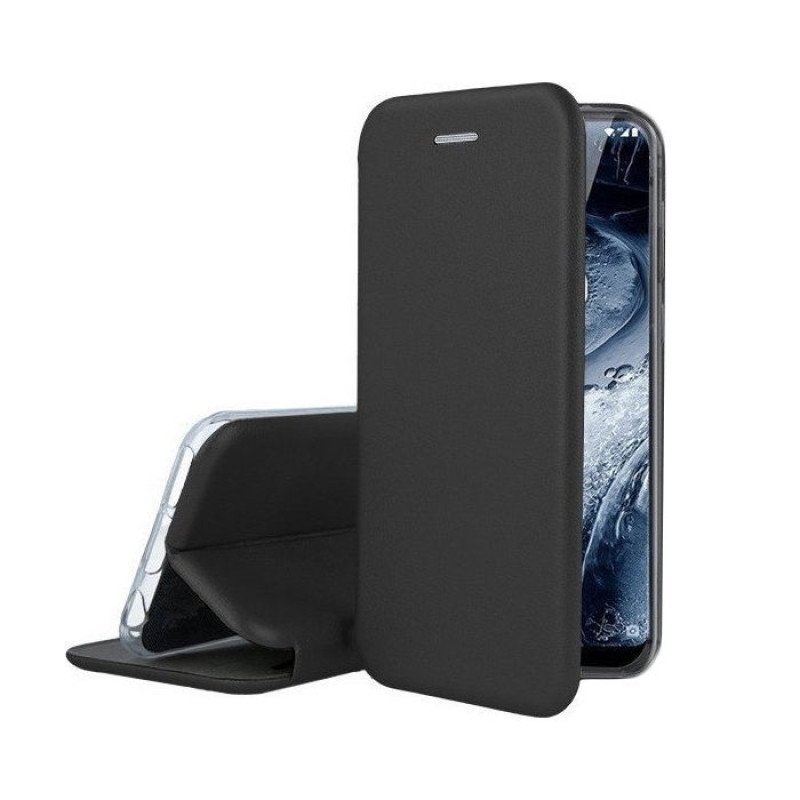 Θήκη Βιβλίο Μαγνητική Elegance για Apple i Phone 12/12 Pro - Χρώμα: Μαύρο