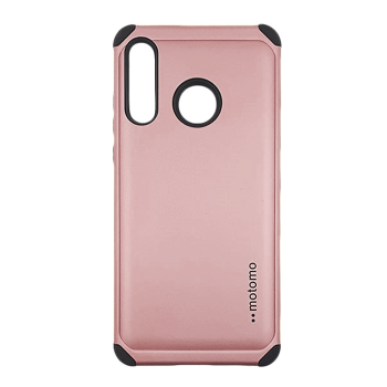 Σκληρή Θήκη Πλάτης Motomo για Huawei P40 Lite Ε - Χρώμα: Ρόζ Χρυσό