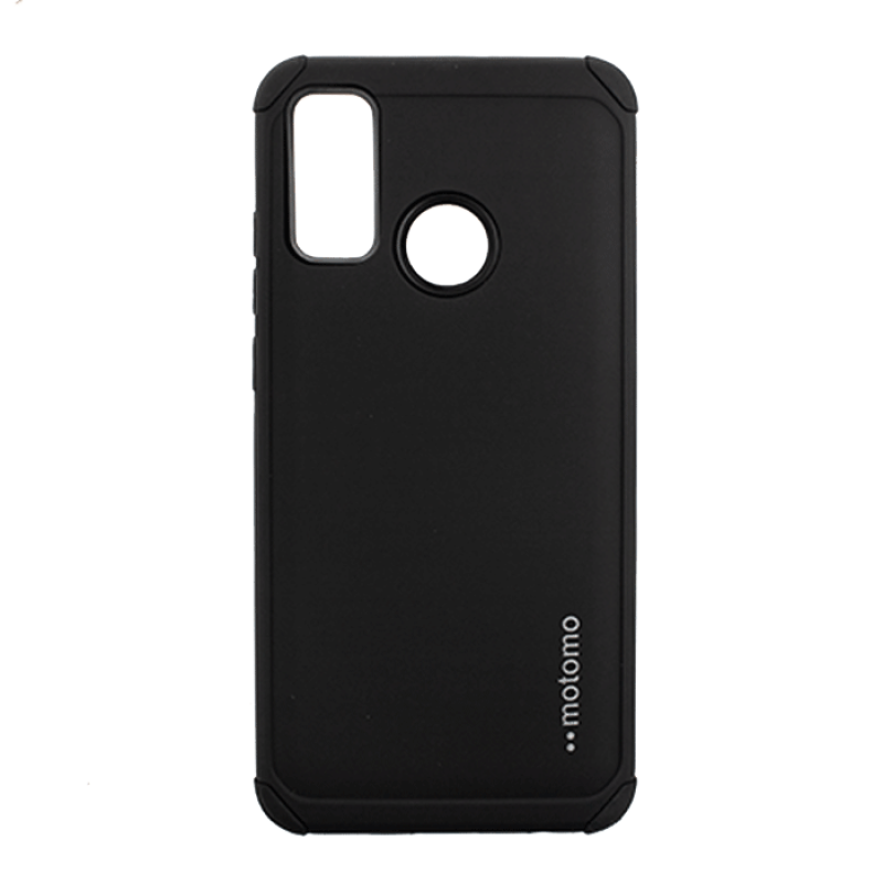 Σκληρή Θήκη Πλάτης Motomo για Huawei P Smart 2020 - Χρώμα: Μαύρο
