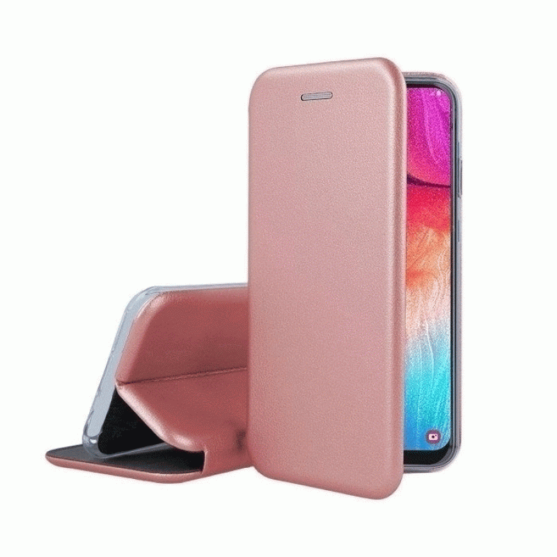 Θήκη Βιβλίο Μαγνητική Elegance για Xiaomi Redmi 10C - Χρώμα: Ρoζ Χρυσό