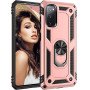 Σκληρή Θήκη Πλάτης Armor με Βάση Στήριξης για Xiaomi Redmi Note 12 5G/Poco X5 - Χρώμα: Ροζ Χρυσό