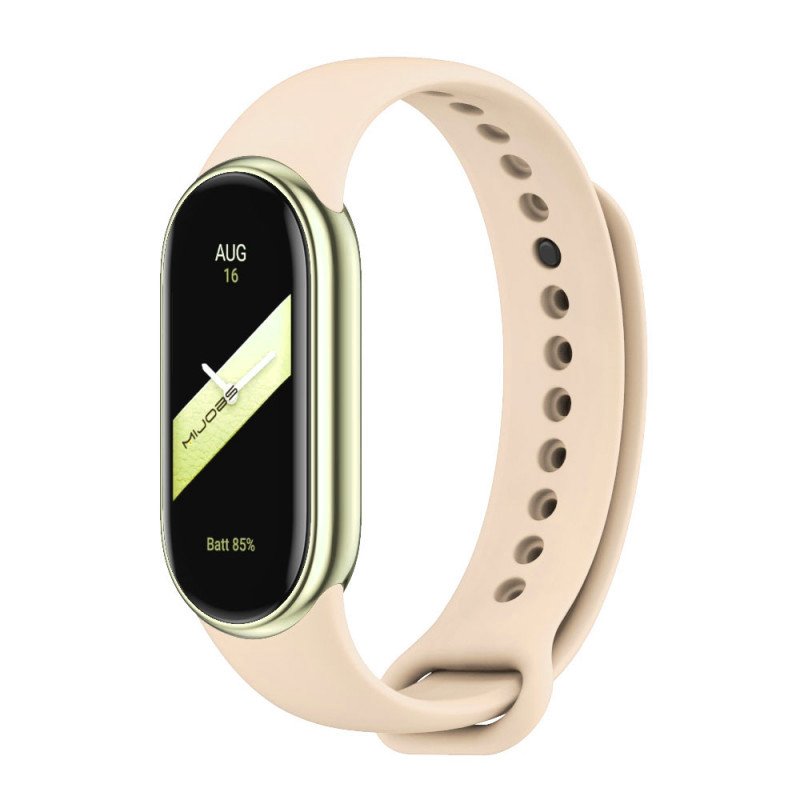 Λουράκι Σιλικόνης για Xiaomi Mi Band 8 - Χρώμα: Απαλό Ροζ
